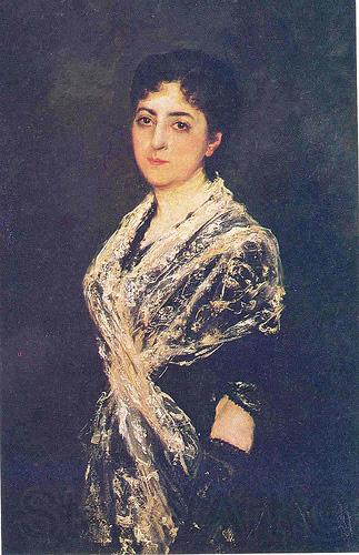 Juan Luna A portrait of the young Marchioness of Monte Olivar